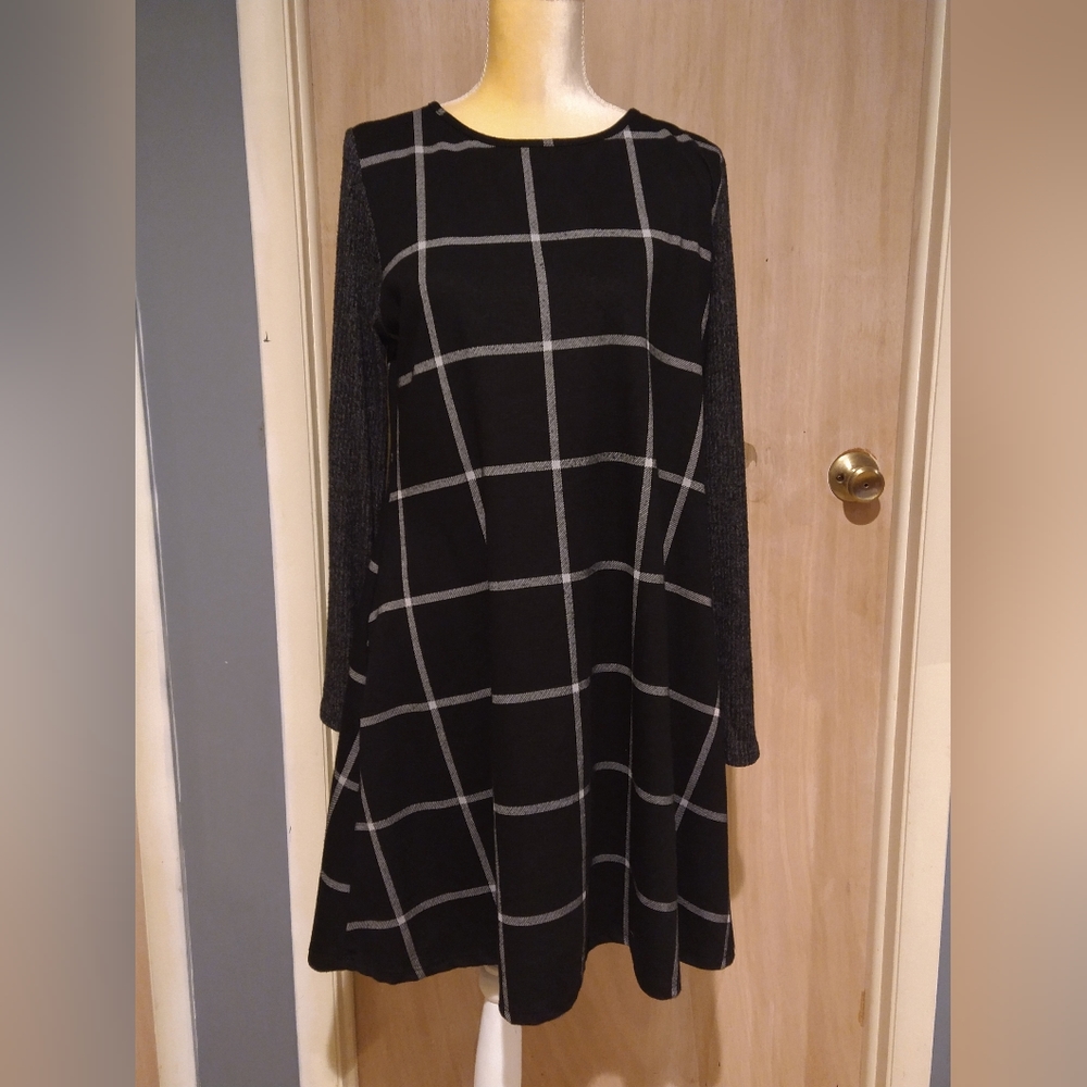 Paolino Long sleeve Slip on Dress